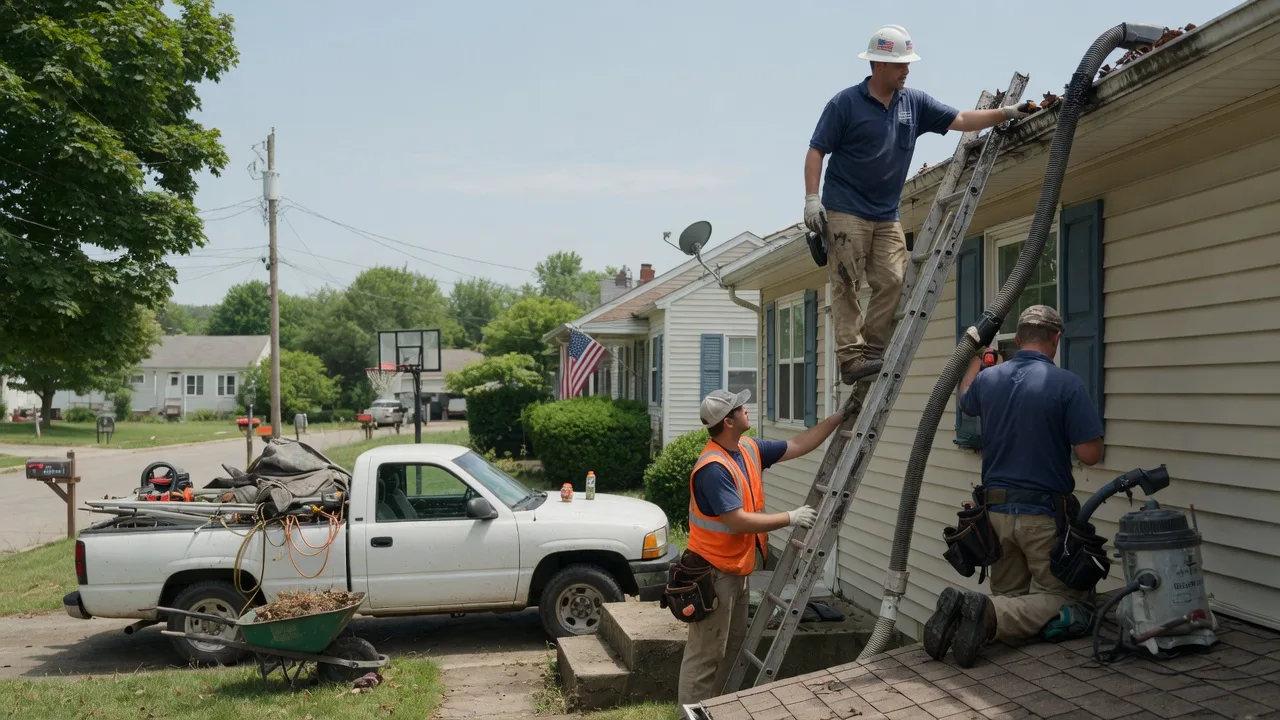 Gutter Installation in Decatur, IL near me